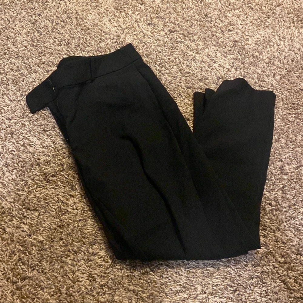 Loft curvy skinny ankle dress pants
